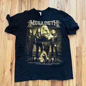 Megadeth Countdown to Extinction 20th Anniversary t shirt